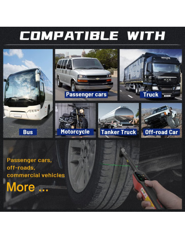 Autel MaxiTPMS TBE200 (E) Examinador de Neumáticos y Frenos