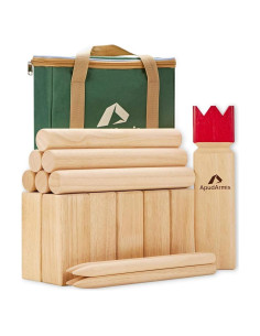 Juego de Jardín ApudArmis Kubb - Juego Clásico al Aire Libre