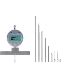 Calibrador Digital de Profundidad Accusize P103-0188 0-55.88 cm 2