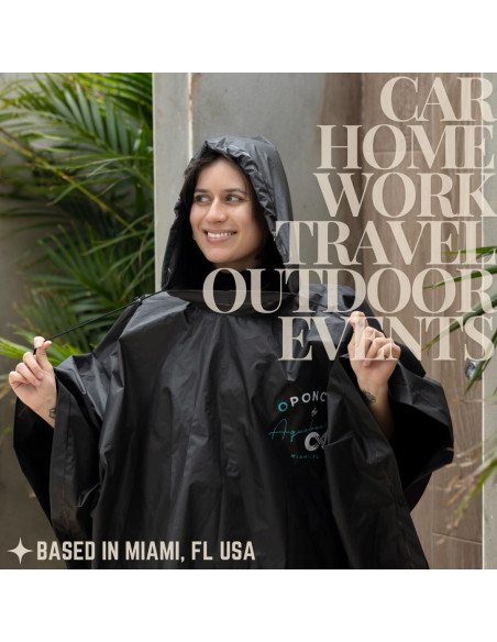 Oponcho Aquabeacon 2 Pack Ponchos Impermeables Unisex 0.45kg