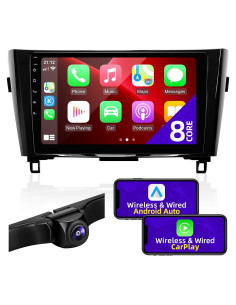 Radio de Coche Android 10" CGOGC con Carplay y GPS para Nissan