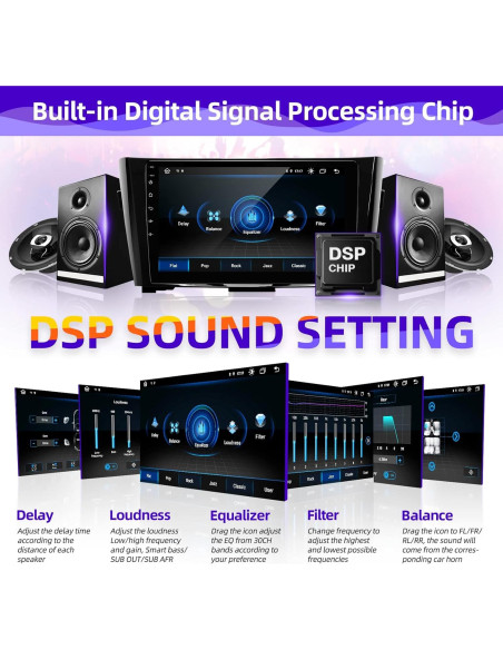 Radio de Coche Android 10" CGOGC con Carplay y GPS para Nissan