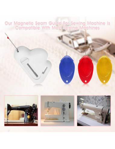 Guía de Costura Magnética FARIRICAJON 2 en 1 con Desgarrador