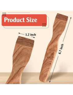 Palillo de Presión de Madera Savina - Herramienta de Costura 2