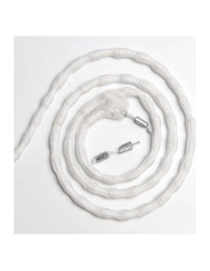 Peso de Cortina Lianlin 1.5m Tela Reforzada 2 Piezas Blanco