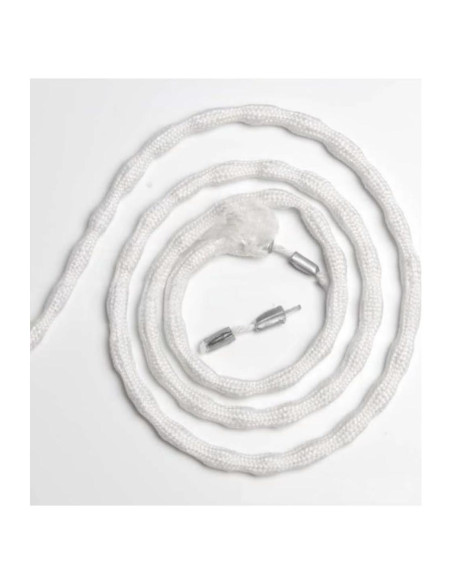 Peso de Cortina Lianlin 1.5m Tela Reforzada 2 Piezas Blanco