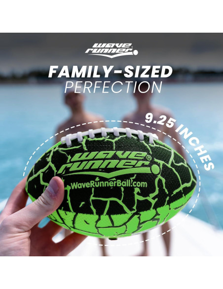 Fútbol Acuático Wave Runner 23.5cm - Juguete de Playa para Niños