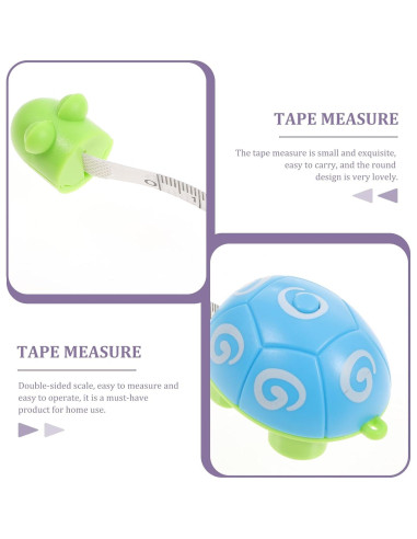 Cinta Métrica Corporal Retráctil iplusmile Tortuga 100cm