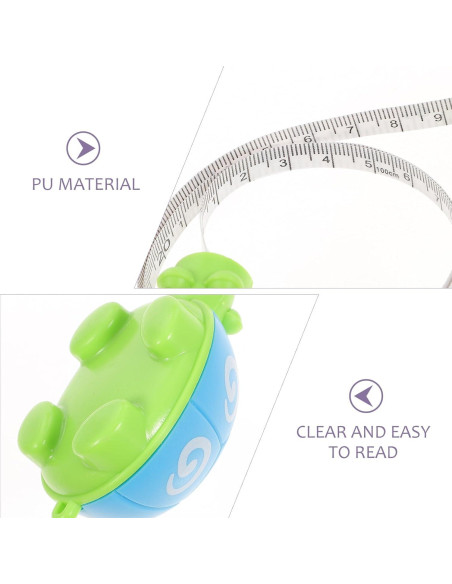 Cinta Métrica Corporal Retráctil iplusmile Tortuga 100cm