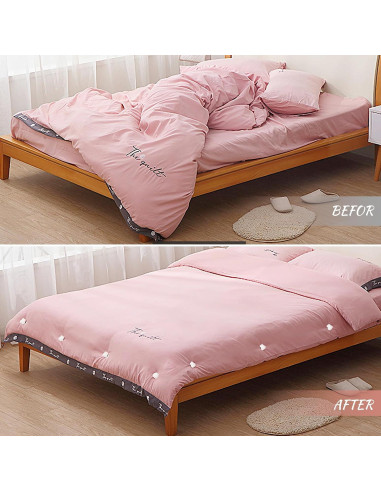 Conjunto de Clips para Edredón MQUPIN 16 Pcs Antideslizantes