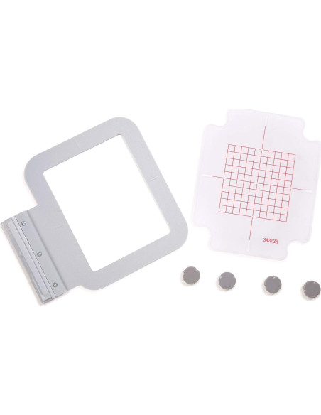 Aro Metálico Magnético 10x10 cm para Bordar Brother/Babylock SA438