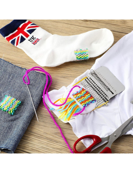 Luinabio Máquina de Telar Speedweve con 14 Ganchos y 9 Agujas