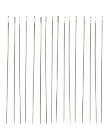 Agujas de Alambre Flex The Beadsmith 40 mm Paquete de 16