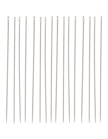 Agujas de Alambre Flex The Beadsmith 40 mm Paquete de 16