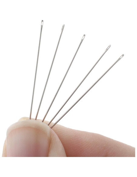 Agujas de Alambre Flex The Beadsmith 40 mm Paquete de 16