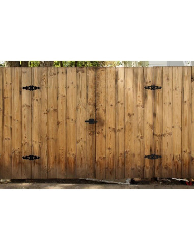 Gancho y Ojo Hardware Nacional N166-005 10.16 cm Negro