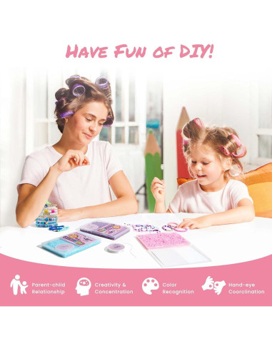 Kit de Fabricación de Pulseras Gionlion 4000 Piezas Cuentas 6mm