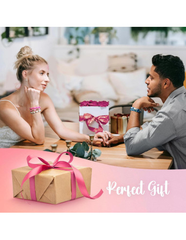 Kit de Fabricación de Pulseras Gionlion 4000 Piezas Cuentas 6mm