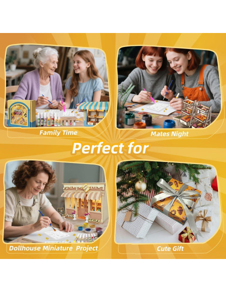 Kit de Manualidades de Arcilla Secada al Aire iLAND 150g Mini Comida