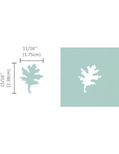 Punzonadora de Papel Bira Craft Hoja de Roble 2.54 cm 2