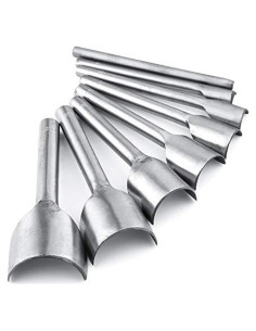 Cortadores Punch Semi-redondos Caydo 8 Piezas para Cuero