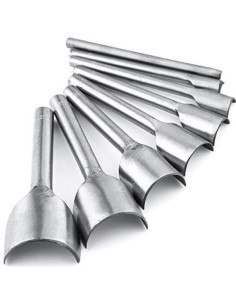 Cortadores Punch Semi-redondos Caydo 8 Piezas para Cuero 2