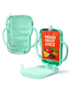 Soporte de Bolsa Sin Apriete Flybok Verde Menta para Bebés