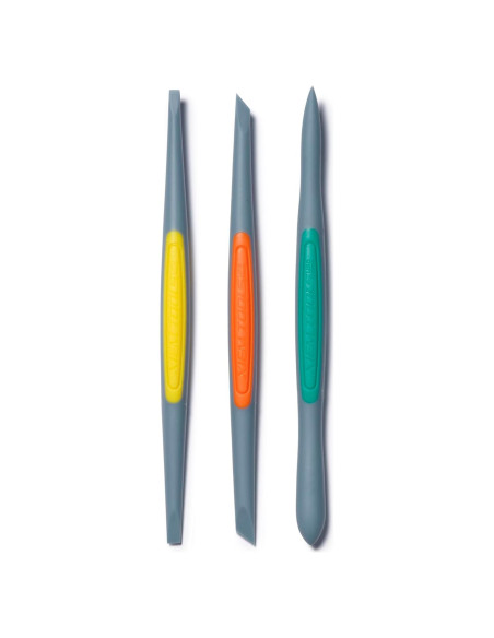 Set de Herramientas de Acabado de Arcilla Xiem - 3 Piezas Silicona