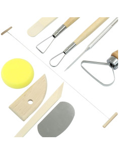 Juego de Herramientas de Escultura en Arcilla Moicstiy - 8 Piezas 2