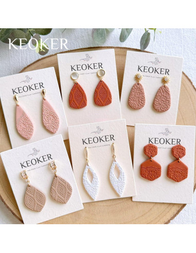 Alfombrilla Texturizada para Arcilla Polimérica Keoker - Color A