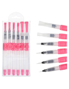 Set de 6 Marcadores de Acuarela Quilax Recargables 23cm