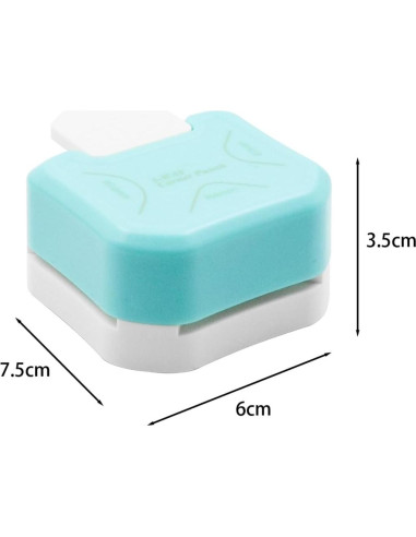 Cortador de esquinas NUZAMAS 3 en 1 para manualidades