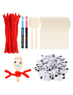 Kit de Manualidades 100 Piezas YEXEXINM con Sporks y Ojos Móviles