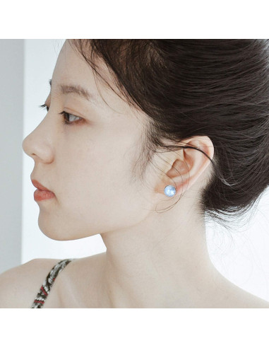 10 Piezas Plantillas Pendientes Acero Inoxidable 14mm Aylifu