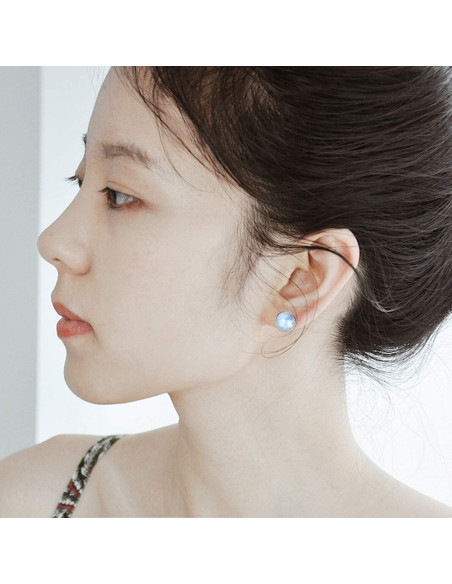 10 Piezas Plantillas Pendientes Acero Inoxidable 14mm Aylifu