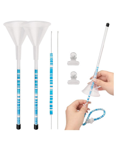 Kit de Embudos y Agujas para Cuentas de Arcilla FOWSRHRG