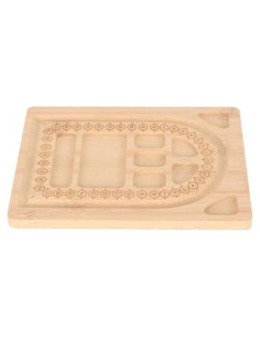 Tablero de cuentas de bambú Dioche - Bandeja para joyas 20x14 cm