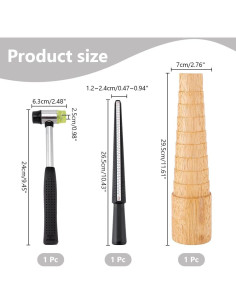 Set de Herramientas de Joyería UNICRAFTALE para Medir Tallas 2