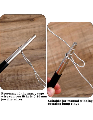 Juego de herramientas de bobinado Sliverdew 2 piezas 1.5-10mm