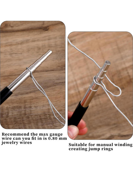 Juego de herramientas de bobinado Sliverdew 2 piezas 1.5-10mm