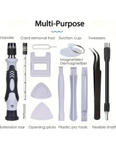 Juego de Destornilladores de Precisión 115 en 1 ShengYu - Acero de Vanadio 2