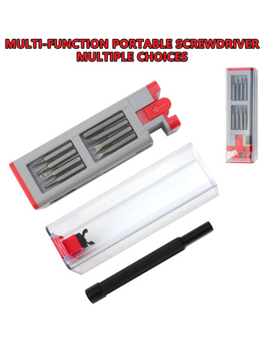 Juego de Destornilladores de Precisión 30 en 1 KALiM Rojo