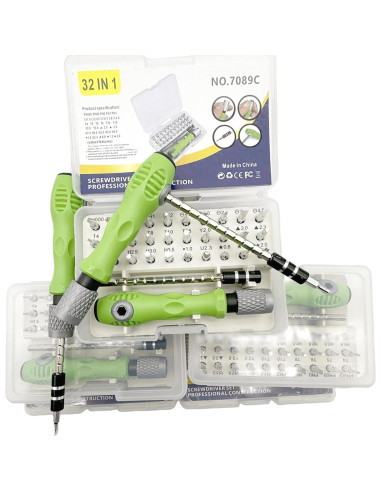 Juego de Destornilladores de Precisión 32 en 1 Jiaozimifan
