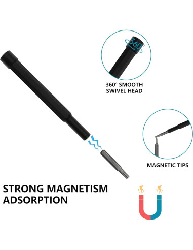 Juego de Destornilladores de Precisión 30 en 1 KALiM Rojo