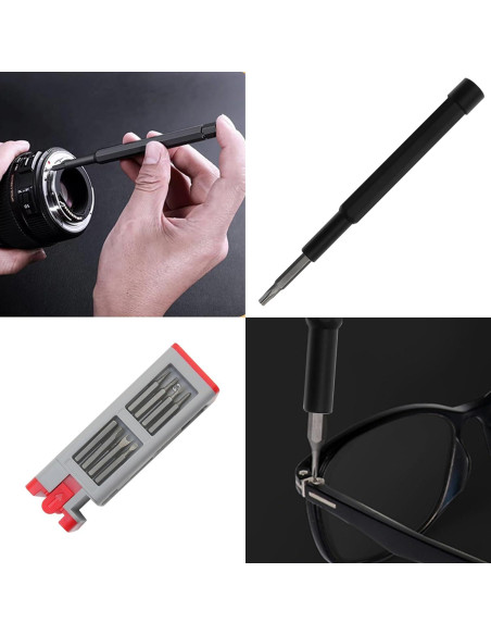 Juego de Destornilladores de Precisión 30 en 1 KALiM Rojo