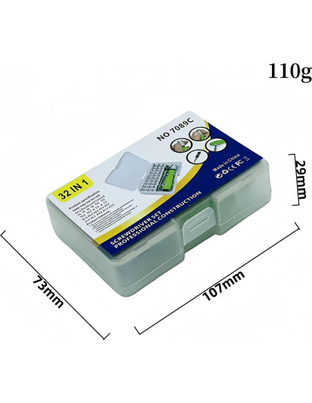 Juego de Destornilladores de Precisión 32 en 1 Jiaozimifan