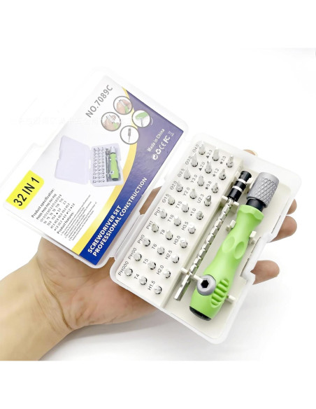 Juego de Destornilladores de Precisión 32 en 1 Jiaozimifan