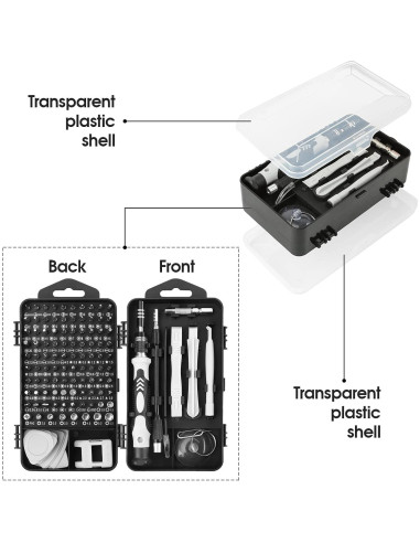 Juego de Destornilladores de Precisión 117 en 1 Lifegoo