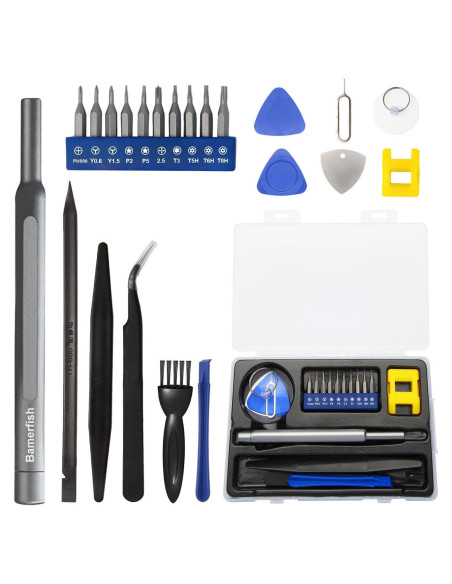Juego de Destornilladores de Precisión 22 en 1 Bamerfish