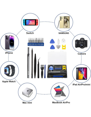 Juego de Destornilladores de Precisión 22 en 1 Bamerfish